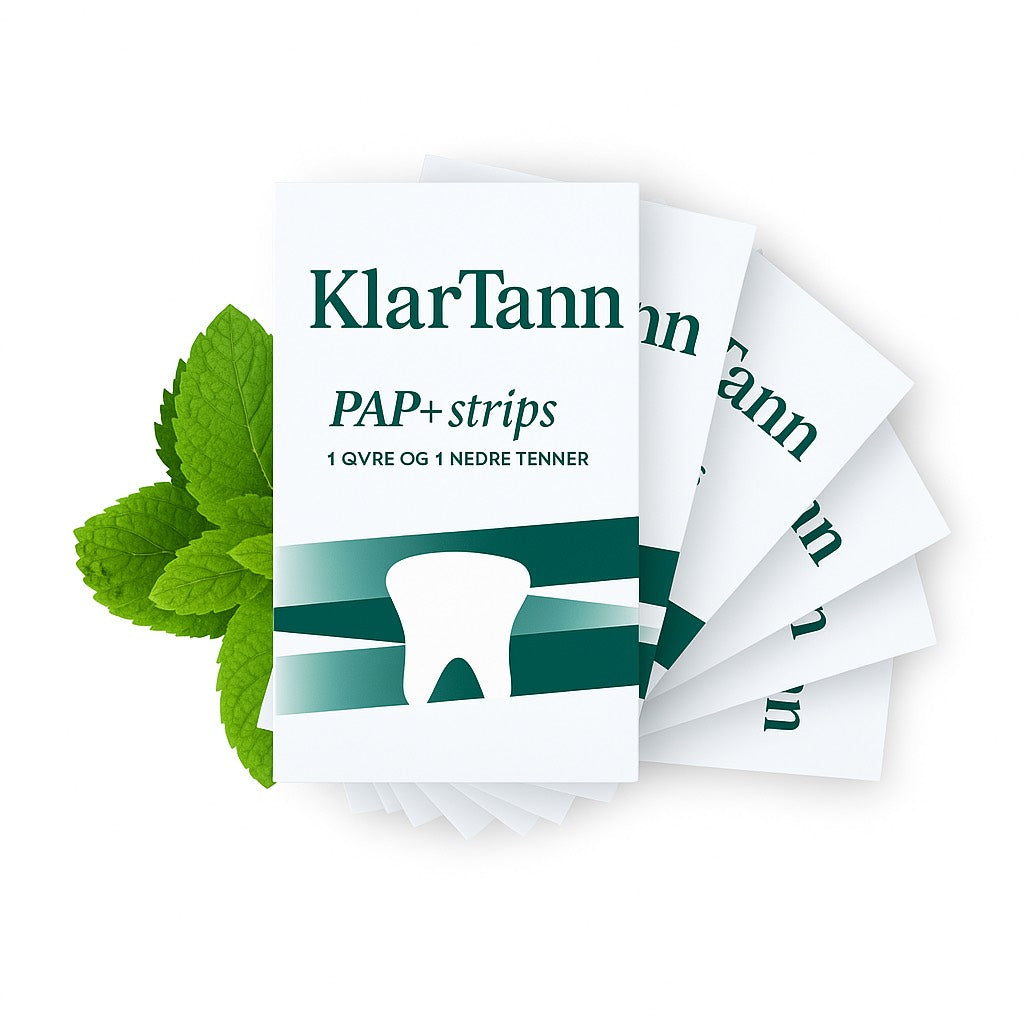 PAP+ Tannbleking